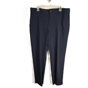 Ben Hogan Performance Mens Golf Pants Size 38 x 30 Navy Blue Flex Flat Front